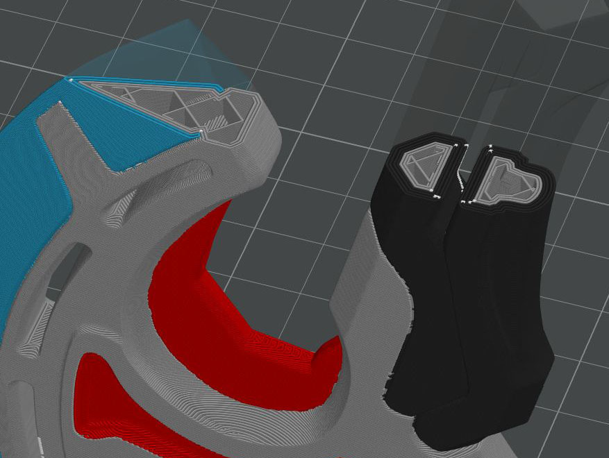 Star Orbit Judgment Axe sliced with Color Patch