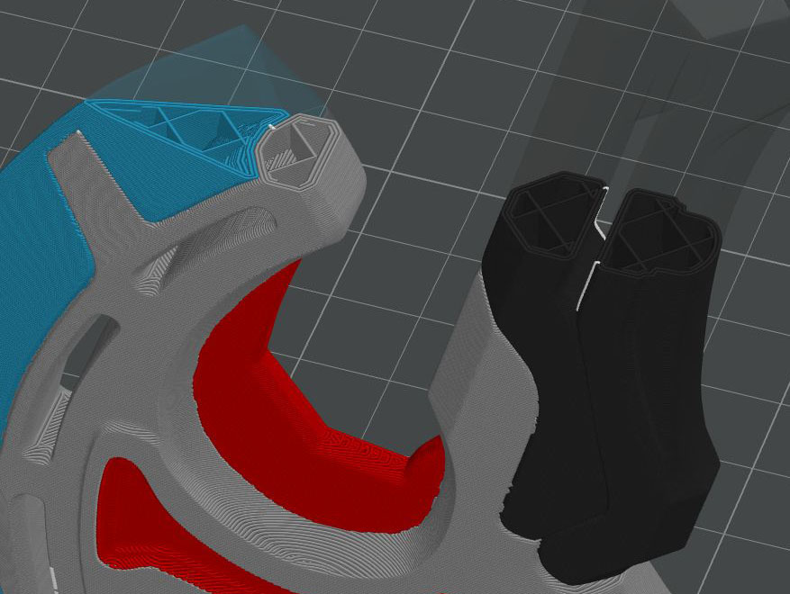 Star Orbit Judgment Axe sliced with Original